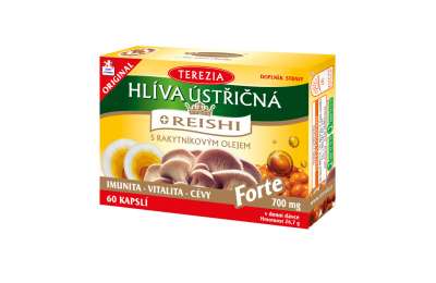 TEREZIA Hlíva ústřičná+REISHI Forte 60 kapslí